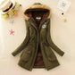 Winter Jacket Women Thick Warm Hooded Parka Mujer Cotton Padded Coat