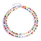 Seed Beads Love Choker Necklace Sets with Name Fashion Pearl Boho Vintage Streetwear