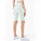 Second Skin Feel Workout Fitness Gym Biker Shorts Women High Waist