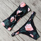 Solid Bikini Set Swimsuit Women Bikini Swimwear Female Halter Top Bathing Suit Swimming Wear Bikini High Cut Swimsuit High Waist Plus Size Summer Swimwear
