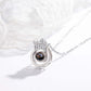 Round Crown Projection Necklace Pendant