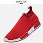 Men's Breathable Running Shoes Casual Fashion Outdoor White Espadrilles Sports Shoes Light Socks Lightweight Breathable Walking Running Shoes Mesh Workout Casual Sports Men's Jogging Sneakers