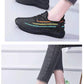 Women's Running Summer Woven Sports Sneakers Fashion Casual Shoe Breathable Mesh Walking Shoes Non Slip Lightweight Breathable Mesh Running Shoes Comfortable Design