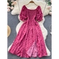 Puff Sleeve Party Dress