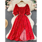 Puff Sleeve Party Dress