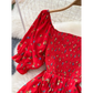 Puff Sleeve Party Dress