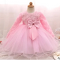 Purple Lace Girls Rose Princess Dress