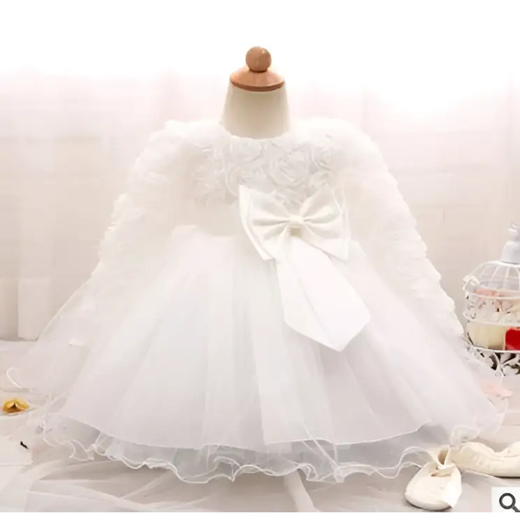 Purple Lace Girls Rose Princess Dress
