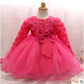 Purple Lace Girls Rose Princess Dress