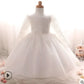 Purple Lace Girls Rose Princess Dress