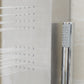 57 Inch Stainless Steel Rainfall Shower Panel