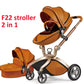 Luxury Fold Convertible Stroller 3 in 1