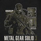 MGS 3 Snake Eater Black Tee