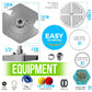 Luxury Filtered Shower Head High Pressure Rain Showerhead with Vitamin C E A