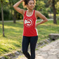 NBA Atlanta Hawks Womens Baby Jersey Racer Back Tank,Size Medium