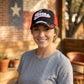 Texas Red & Black 3D Embroidered Baseball Cap, Hat
