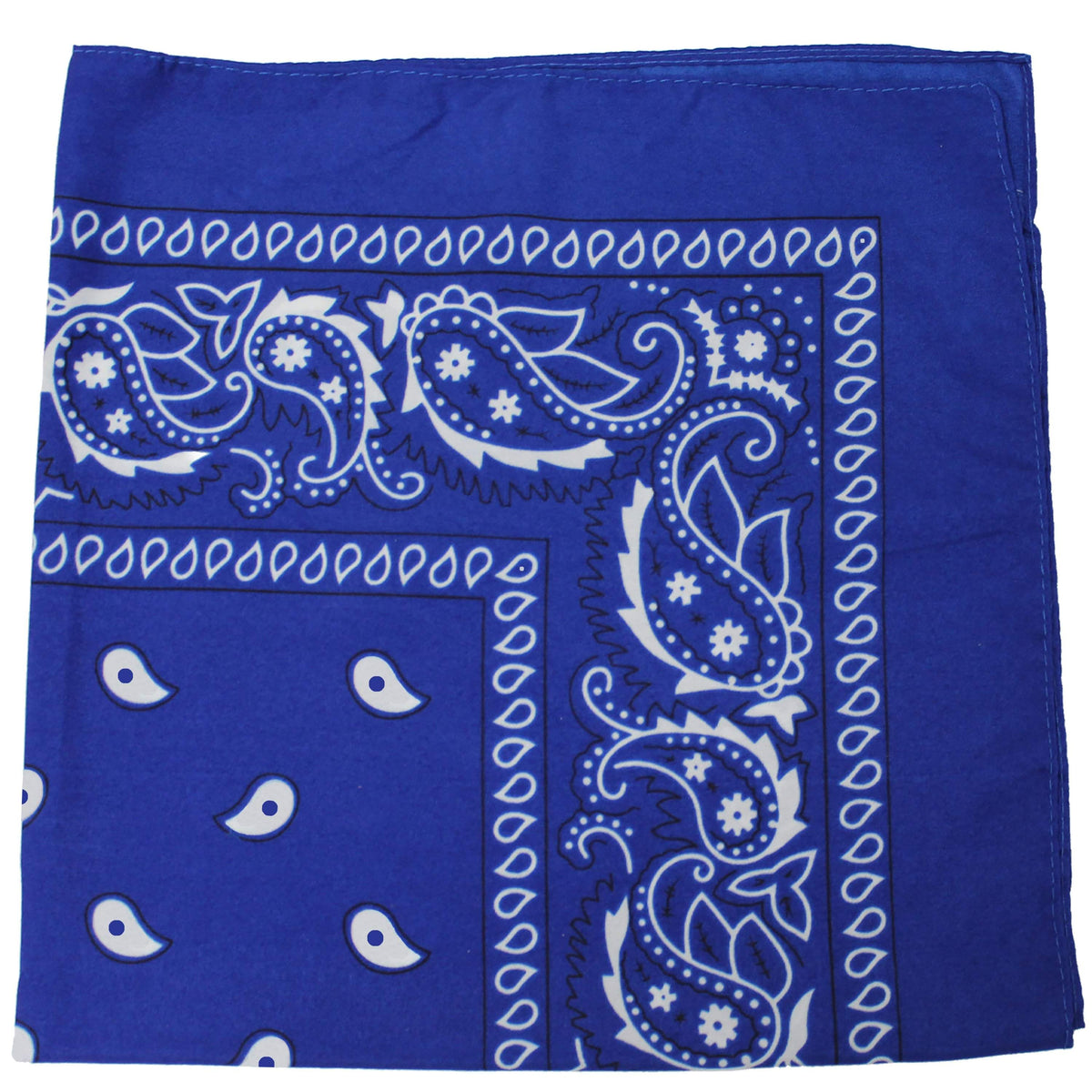 Pack of 100 Paisley Cotton Bandanas Novelty Headwraps - Bulk Wholesale - 22 inches