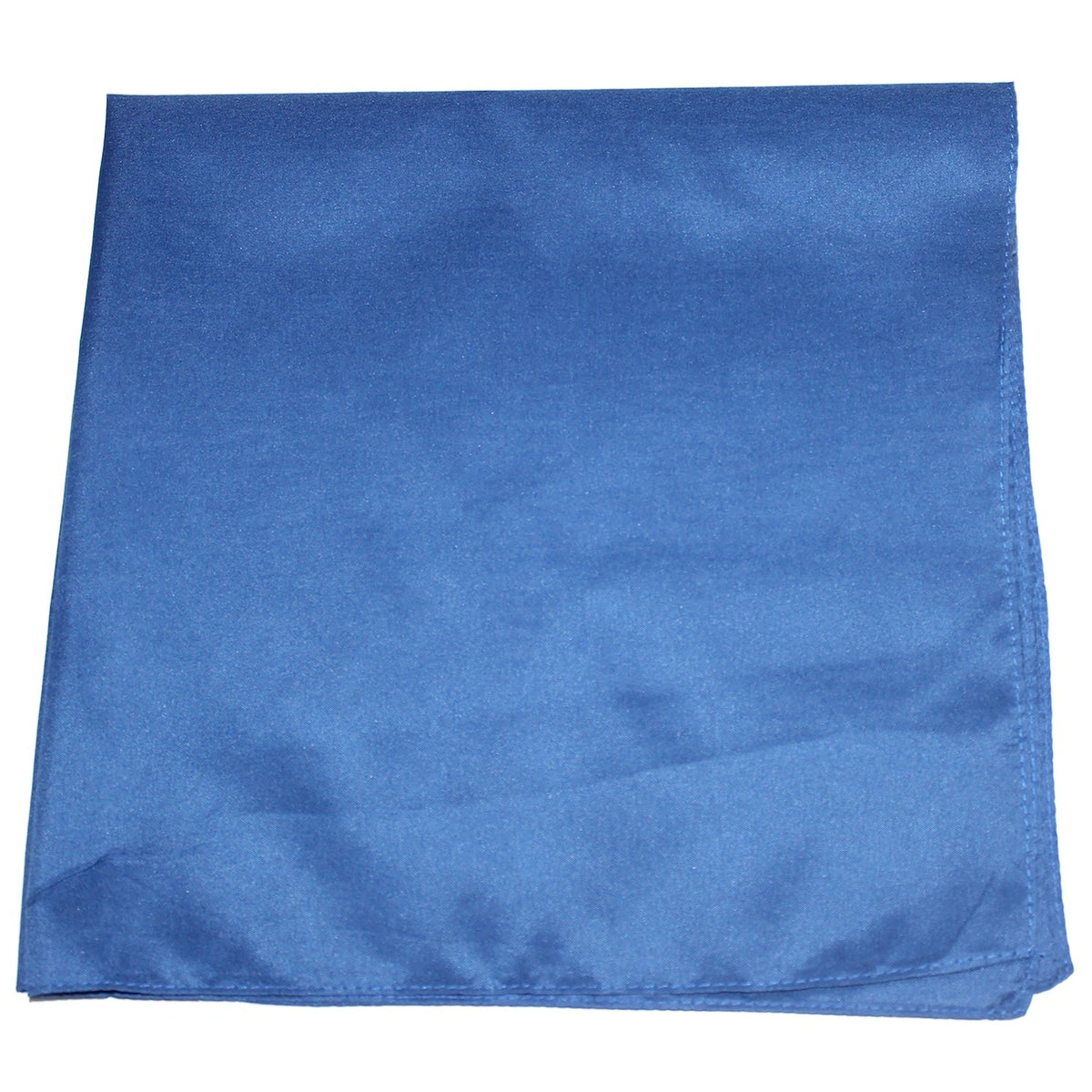6 Pack Polyester Bandanas Solid Colors 22 Inch Regular Size