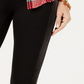 Style & Co Petite Velour-Trim Leggings, Size PP