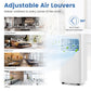 5000 BTU(SACC) Portable Air Conditioner Cools 250 Sq.Ft
