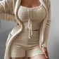 Plush Velvet Pajamas Set