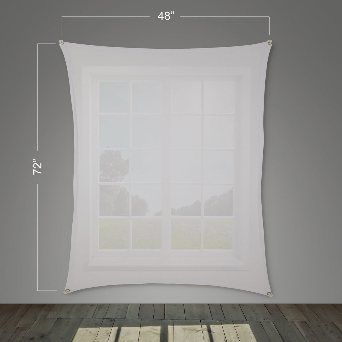 HoliScapes® USB Projector Kit - Spooky Halloween + Projector + 48" x 72" Projection Screen