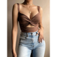 Sexy Sleeveless Crop Top