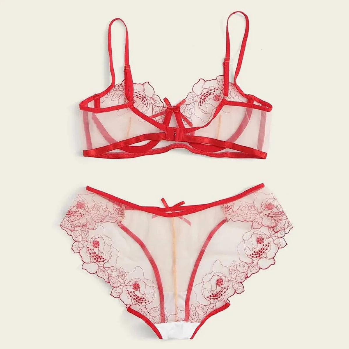 Sexy Transparent Lingerie Set