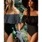 Sexy Off The Shoulder Swimsuit