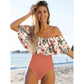 Sexy Off The Shoulder Swimsuit