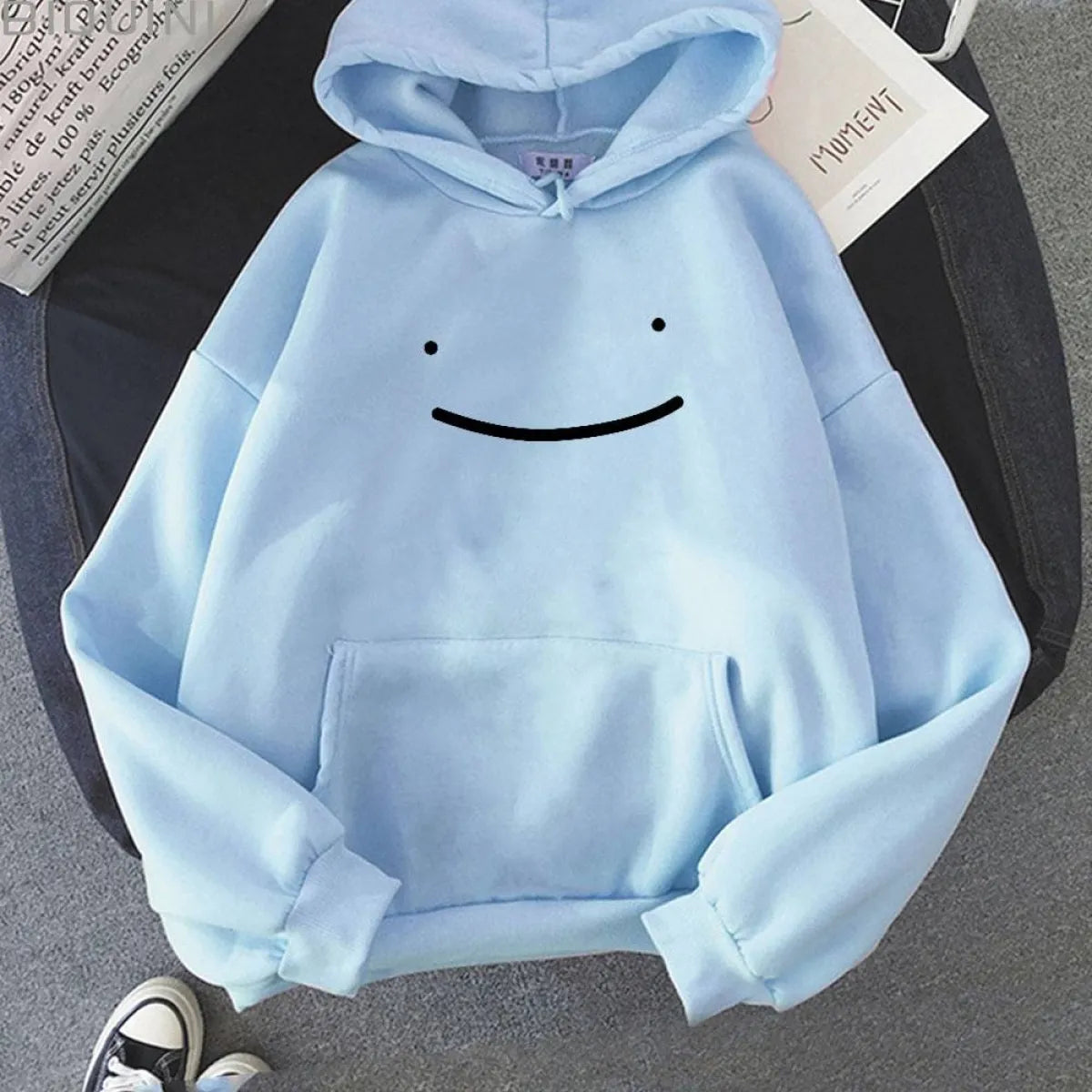 Smiley Printed Hoodie