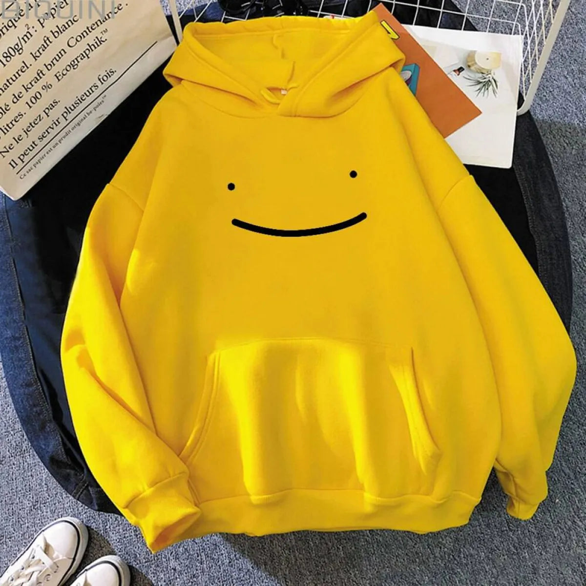 Smiley Printed Hoodie
