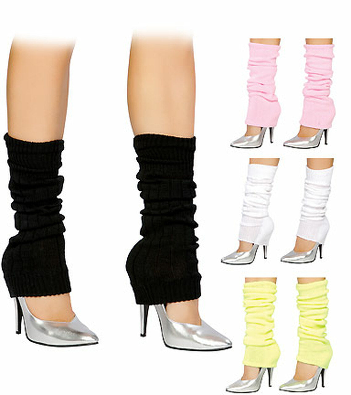 Soft Ribbed Leg Warmers