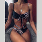 Solid Bikini Set Swimsuit Women Bikini Swimwear Female Halter Top Bathing Suit Swimming Wear Bikini High Cut Swimsuit High Waist Plus Size Summer Swimwear