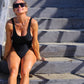 South Beach High Cut One Piece Swimsuit