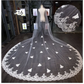 Sparkling Wide Style Bridal Veil