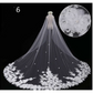 Sparkling Wide Style Bridal Veil
