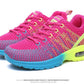 Sport Womans Athletic Sneakers Running Shoes Breathable Hollow Lace-Up Women Fashion Sneakers Lightweight Breathable Walking Shoes Non Slip Athletic Fashion Sneakers