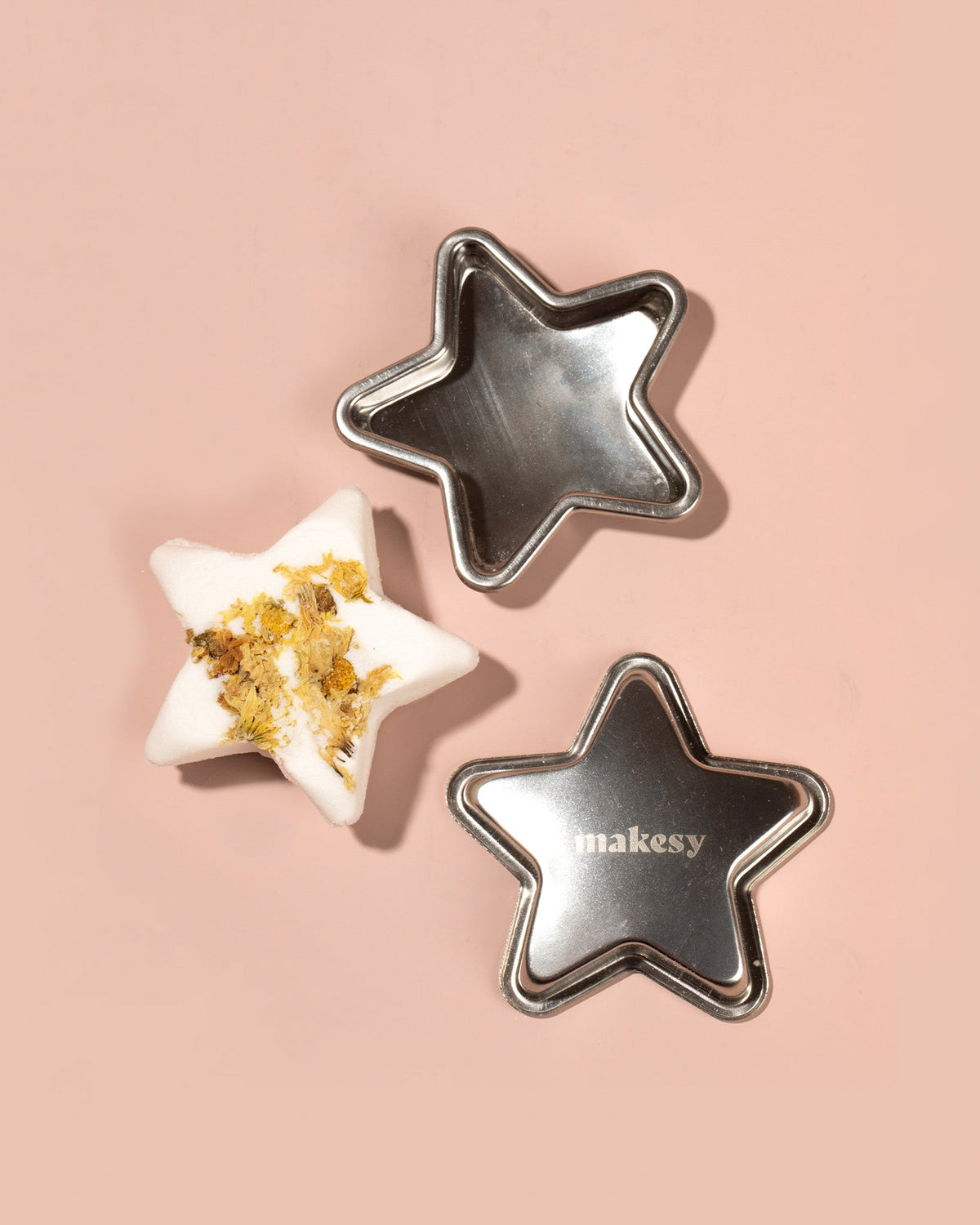stainless steel star bath bomb mold