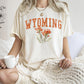 Wyoming State Flower Comfort Colors Tee