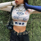 Casual Stretch Slim Crop Tops