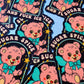 Sugar Spice and Fuck ICE Sticker