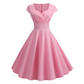V Neck Swing Summer Dress