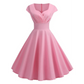 V Neck Swing Summer Dress