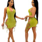 Backless Halter Strap Dress for Women