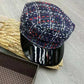 Octagonal Beret, Newsboy Cap, Painter's Hat