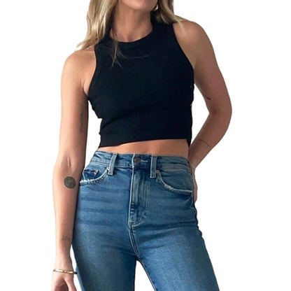Casual Tank Crop Tops