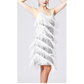 Tiered Fringe Flapper Dress