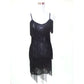 Tiered Fringe Flapper Dress