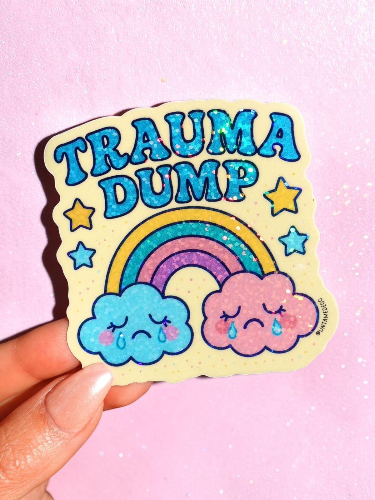 Trauma Dump Sticker